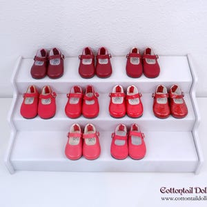 Zapatos de vestir Mary Jane para muñeca Ruby Red Fashion Friends - tonos rojos