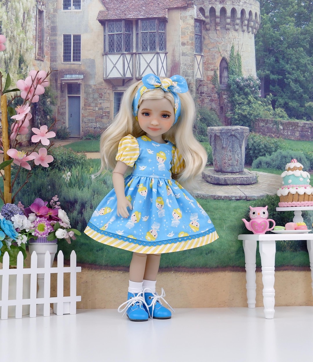 Kawaii Cinderella - Dress With Boots for Ruby Red Fashion Friends Doll ...