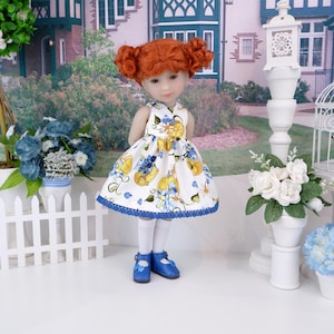 Sweet & Tart - dress with shoes for Ruby Red Siblies doll