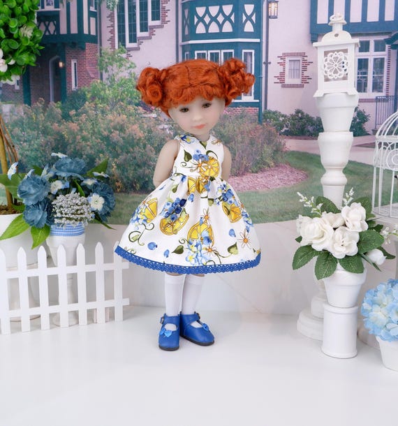 Sweet & Tart - dress with shoes for Ruby Red Siblies doll