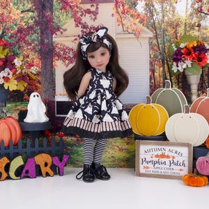 Spooky Ghosts - dress and boots for Ruby Red Fashion Friends doll