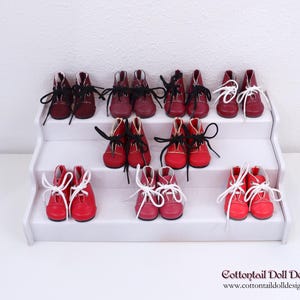 Botas con cordones hasta el tobillo para muñeca Ruby Red Fashion Friend - Sunset