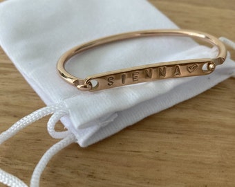 Custom Baby Bangle, Personalised Baby Bangle, Baby Name Bracelet, Personalised Baby Bracelet, Custom Baby Bracelet, Custom Baby Gift
