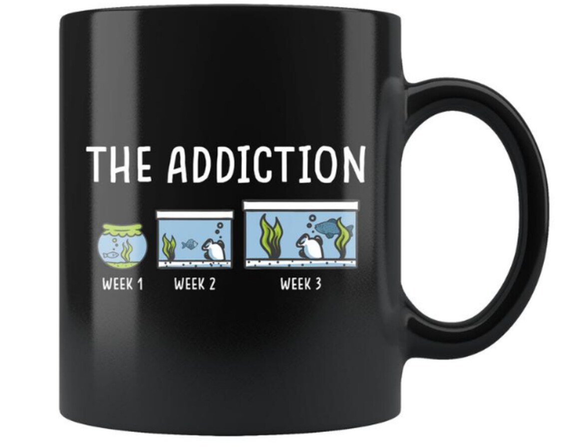 Lustige Aquarium Besitzer Geschenk Aquarium Becher Etsy
