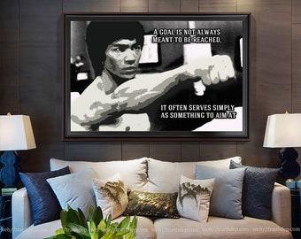 Bruce Lee Quote Etsy