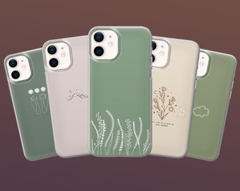 Minimalist Cute Phone Case Simple Art Cover for iPhone 17, 16E, 15, 14, 13 Samsung S26, S25Fe, S24, A57 Pixel 10A, 9A 9ProXL 8Pro 7A 7Pro 6A