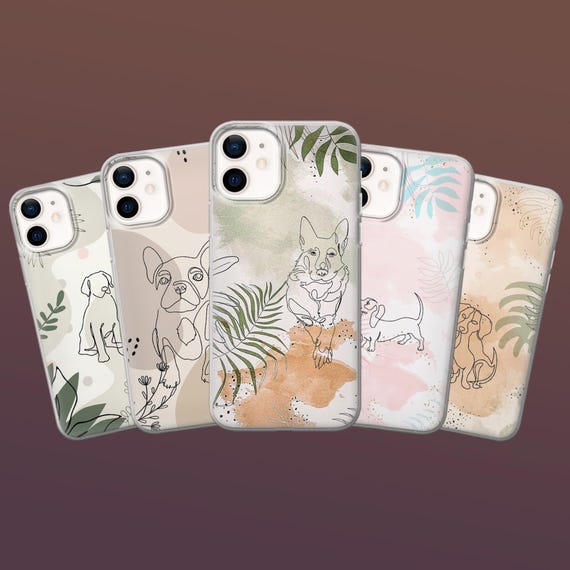 Personalized Dog Phone Case Custom Labrador Cover for iPhone 17, 16E, 15, 14, 13, 12 Samsung S26, S25Fe, Pixel 10A, 9Pro XL, 8Pro 8A 7Pro 7A