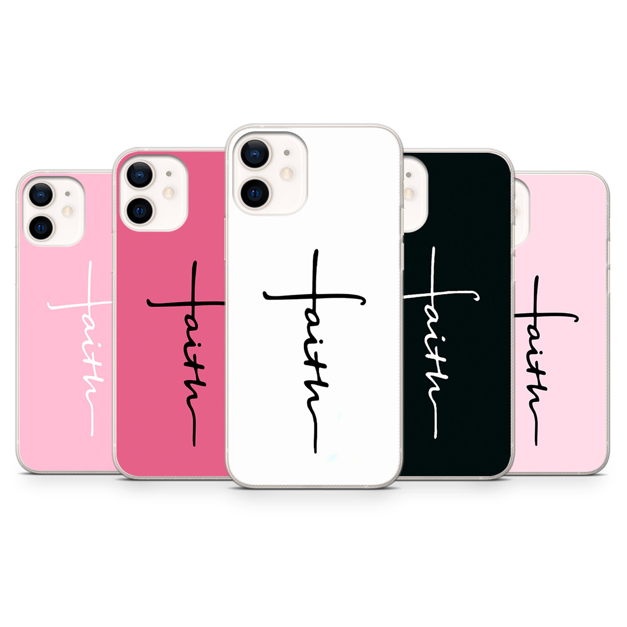 Faith Christian Cross Phone Case God Religion Cover for