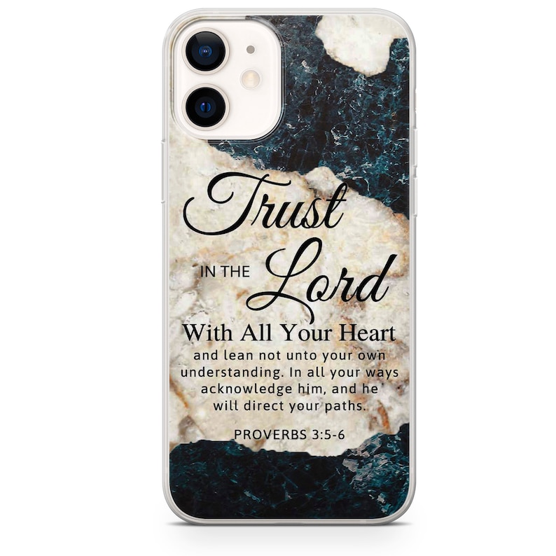 Bible Verse Phone Case Christian Cover for Iphone 14 13 12 Etsy