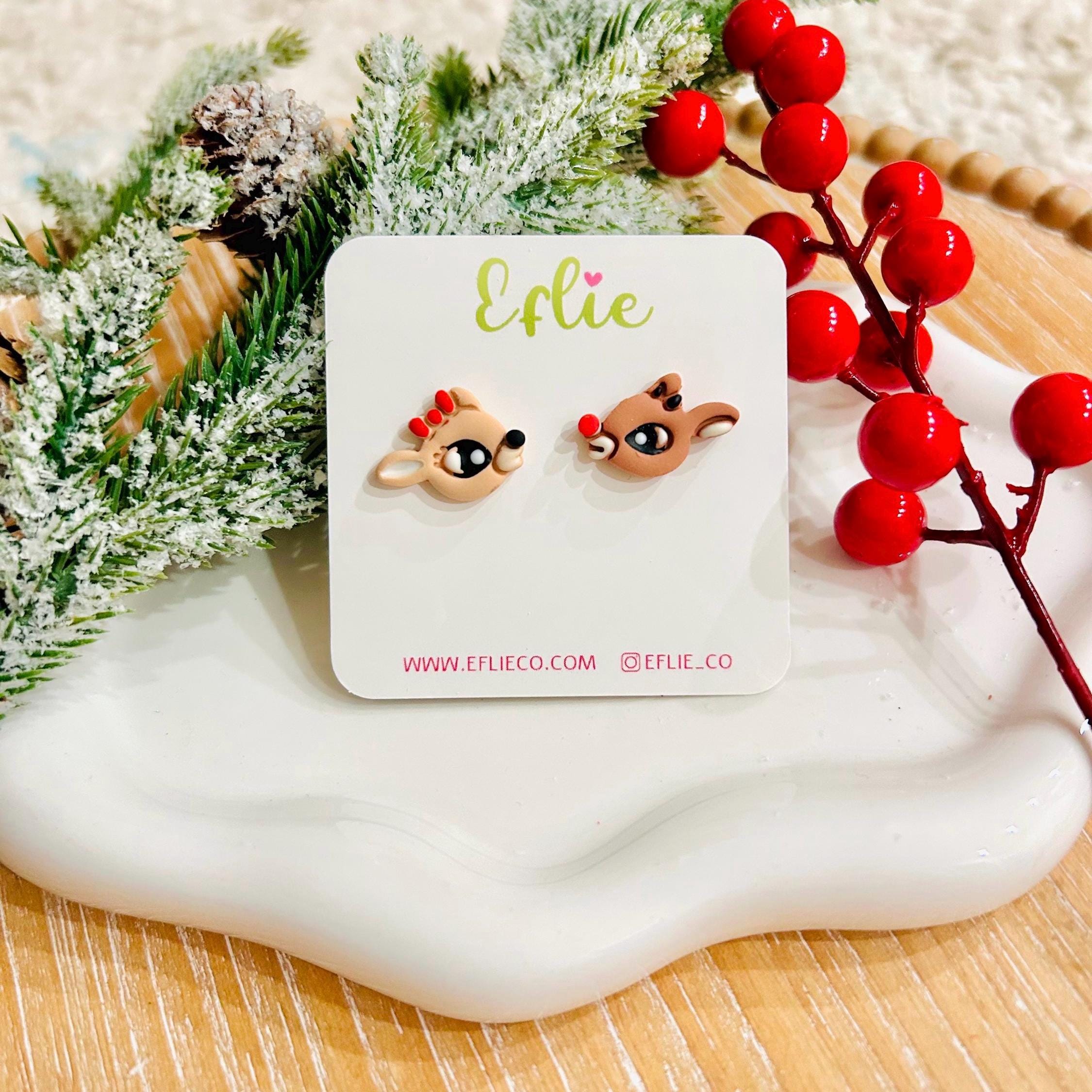 Orecchini Natale Bambina Natalizi Pendenti Di Moda Decorazione Del