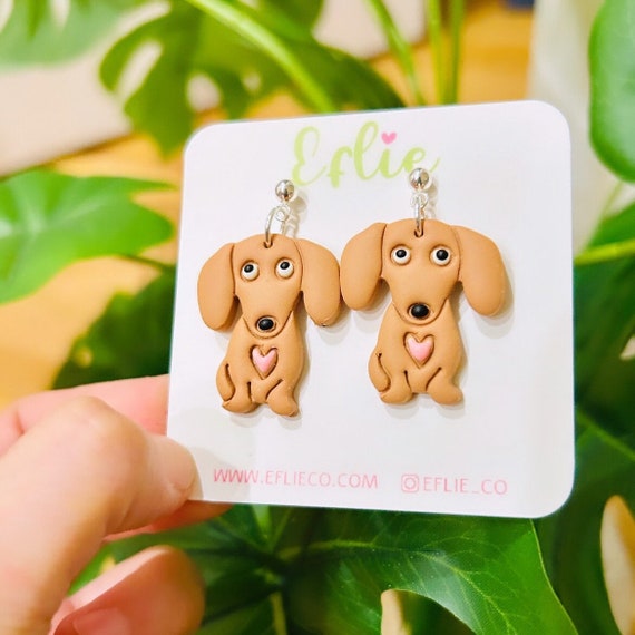 Dog earrings Dog earrings