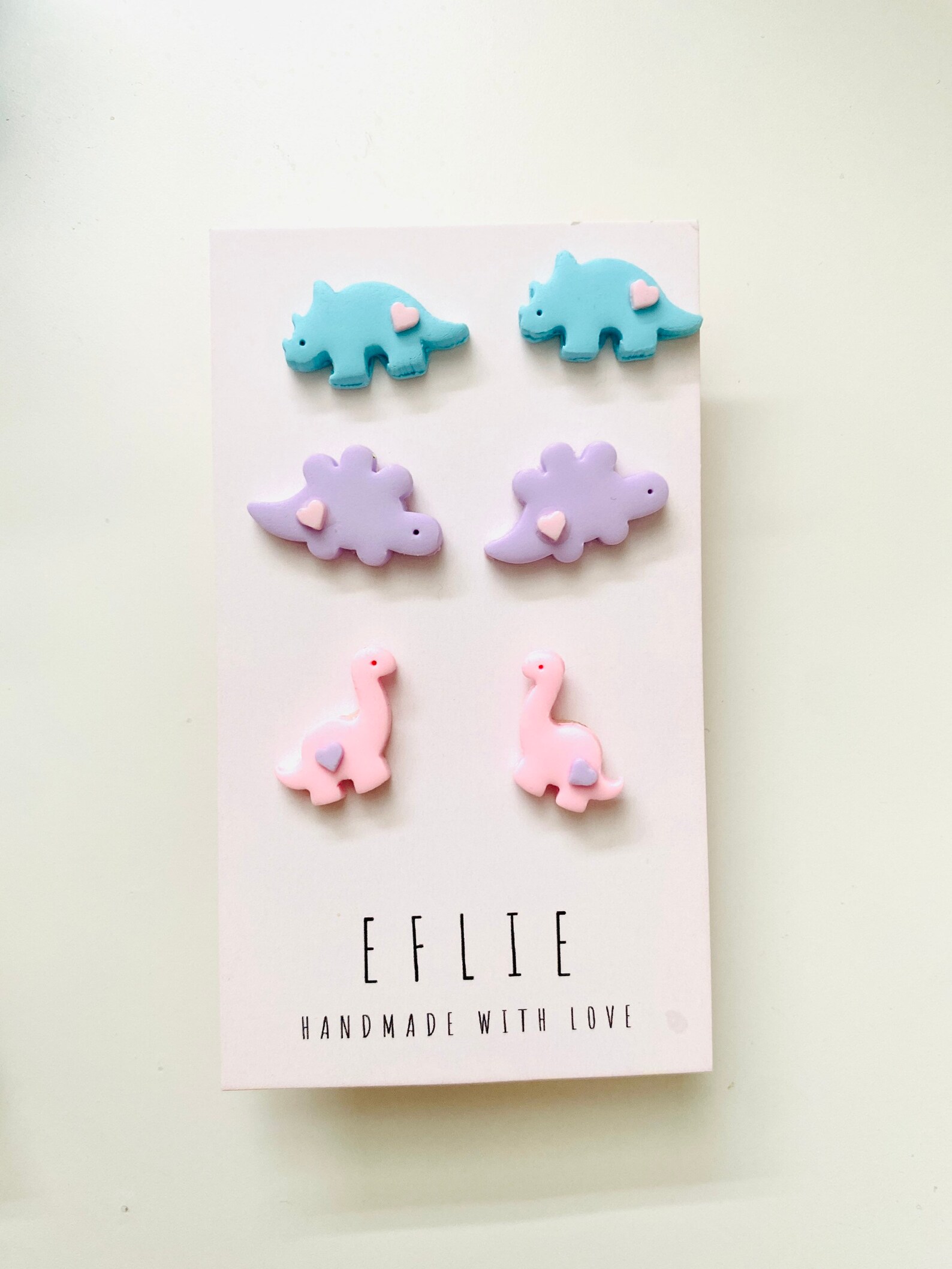 3D Dinosaur Stud Earrings - Cute Alloy Statement Earrings For Women, Birthday Gift, One Size (Green) - View #13