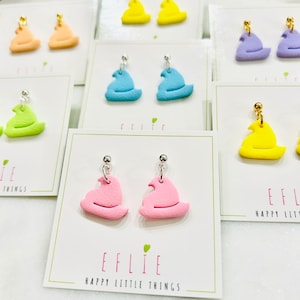 Easter Marshmallow Chick Dangle Earrings | Easter Chicks | Easter  Earrings | Easter Gifts For Her | Candy Dangling Cute Jewelry