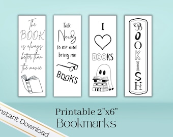 Printable Bookmark for Women Who Love to Read. Instantly download this funny book mark.