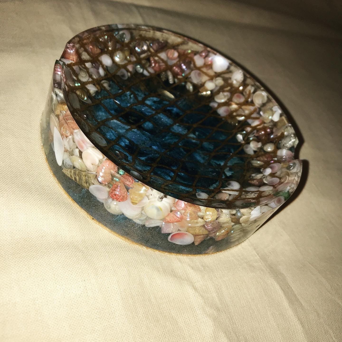 Epoxy resin ashtray Etsy
