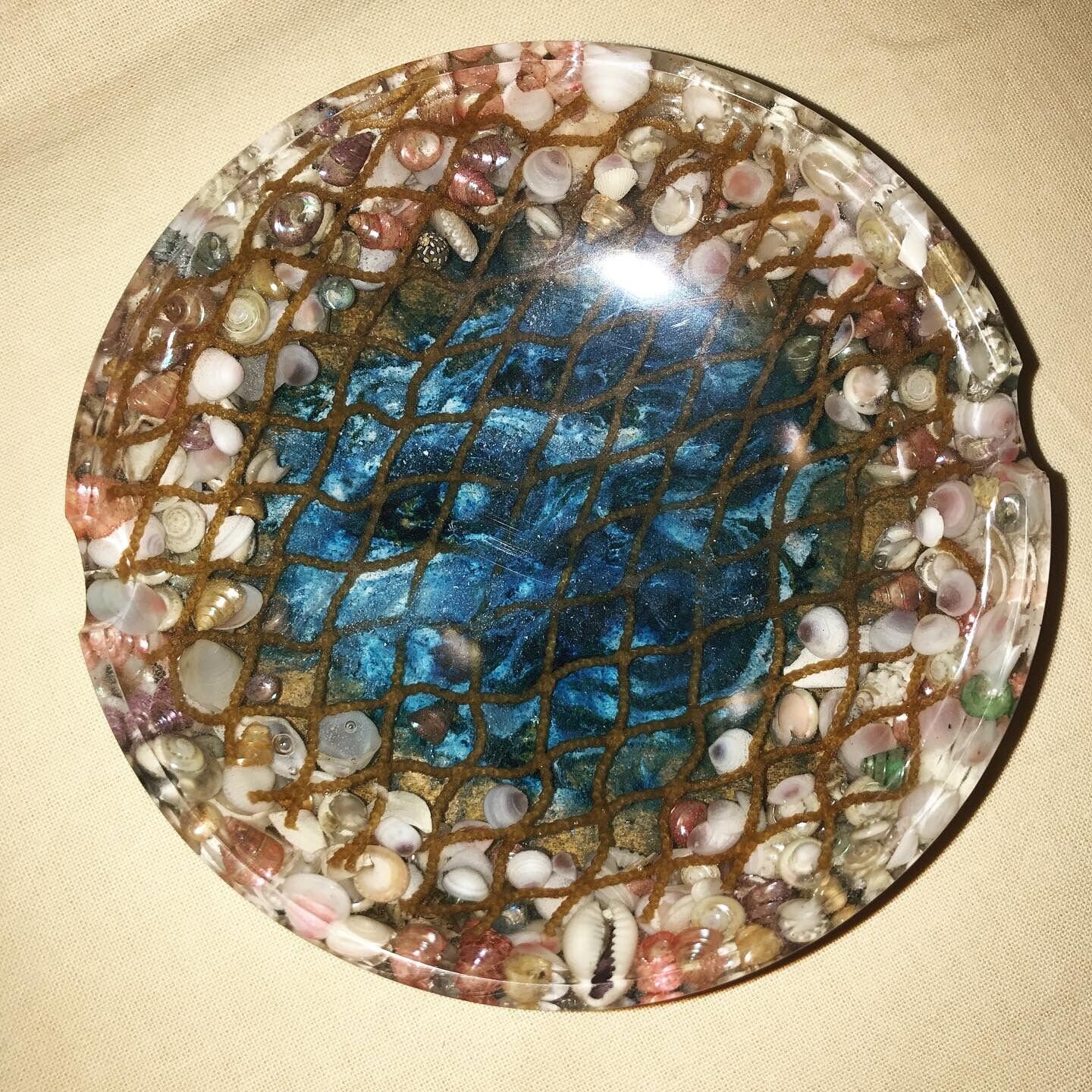 Epoxy resin ashtray Etsy