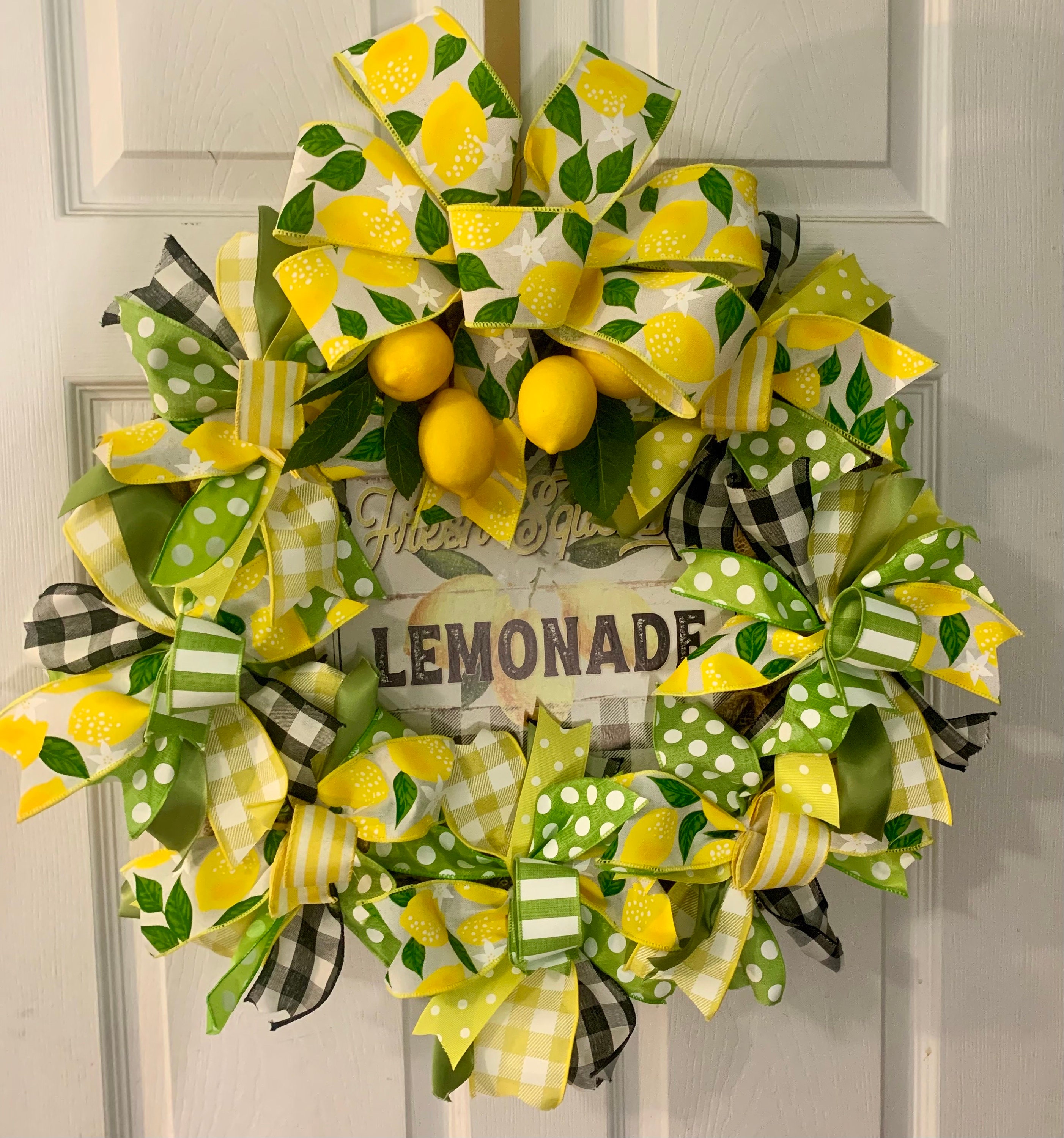 Lemonade  welcome wreath