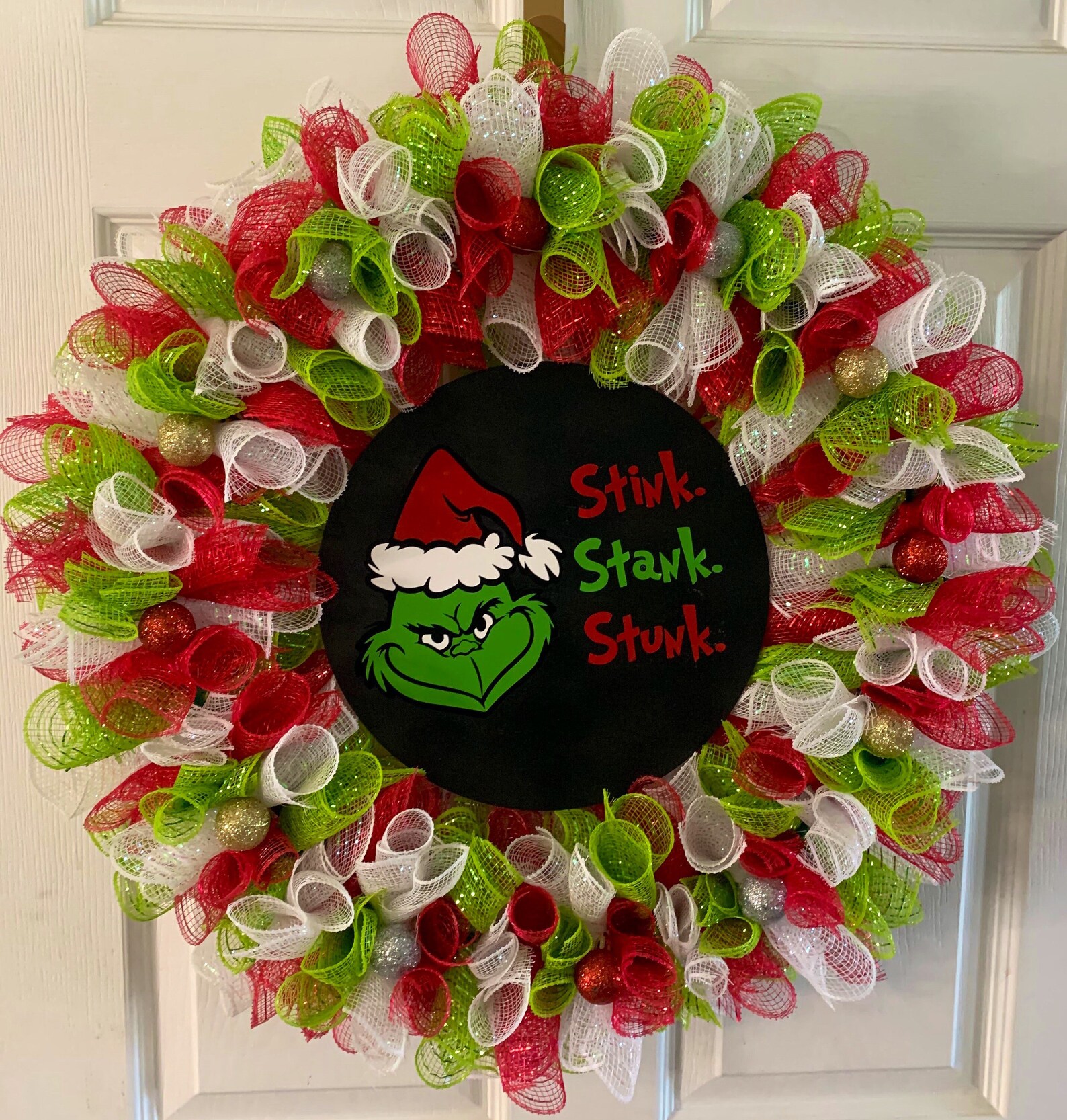 Grinch Wreath