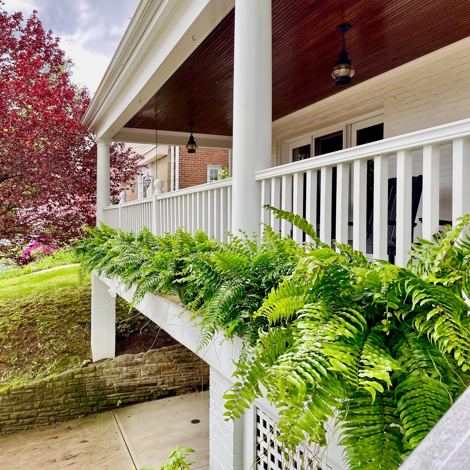 Railing Planter Floating Garden Shelf Etsy