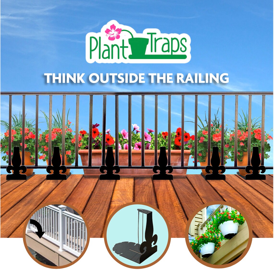 Railing Planter Floating Garden Shelf Etsy UK