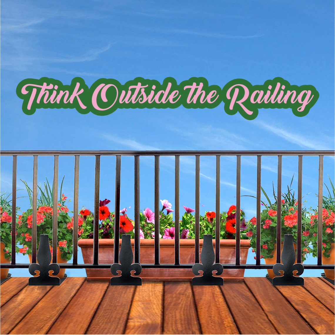 Railing Planter Floating Garden Shelf Etsy