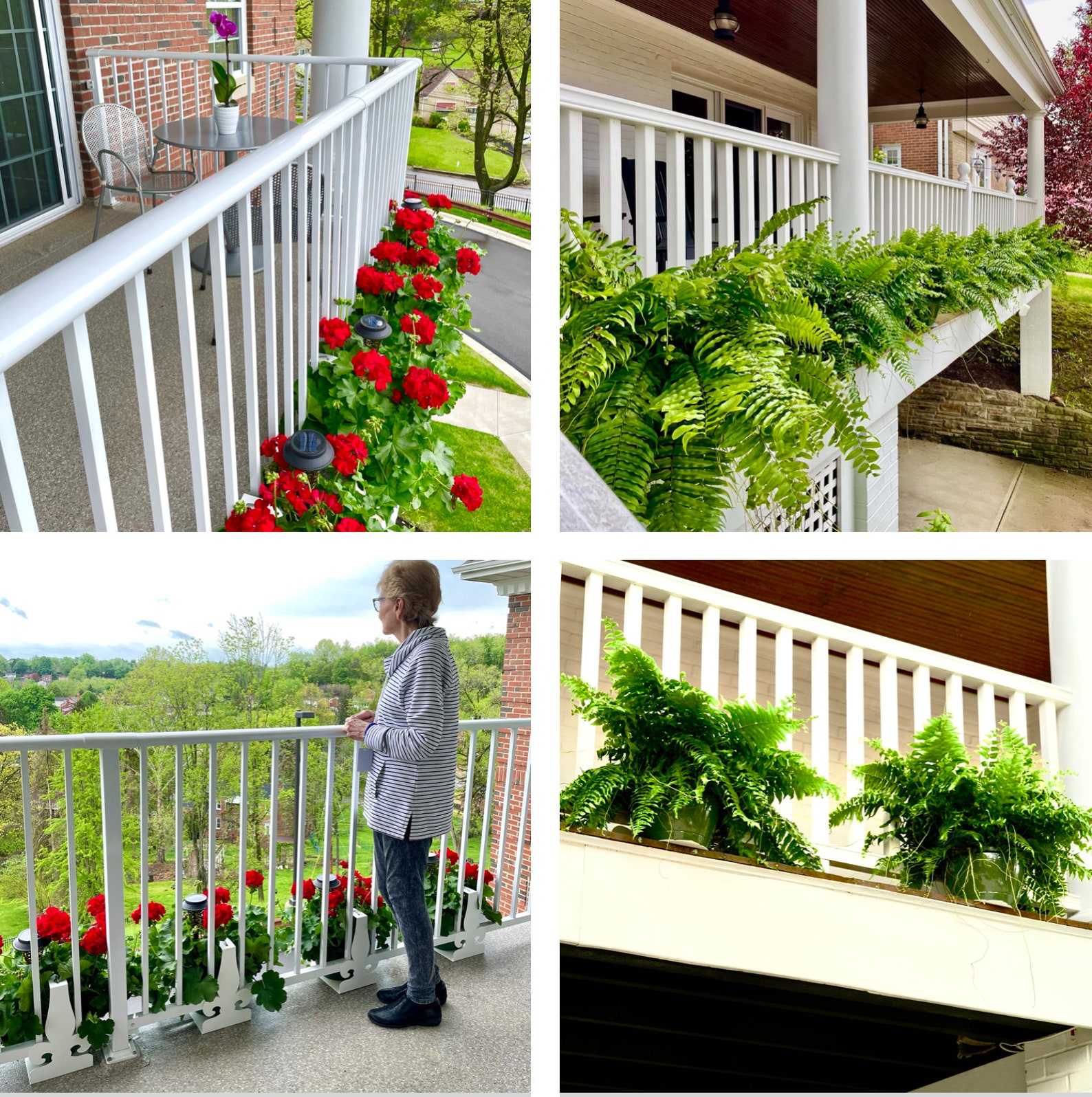 Railing Planter Floating Garden Shelf Etsy