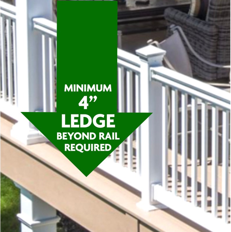 Railing Planter Floating Garden Shelf Etsy