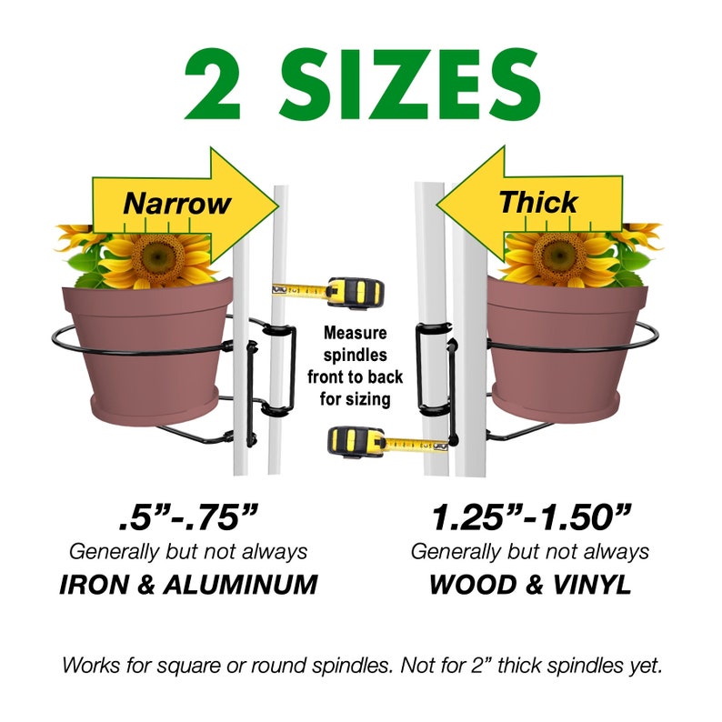 RailScapes 6-pack Vertical Gardening Clips image 3