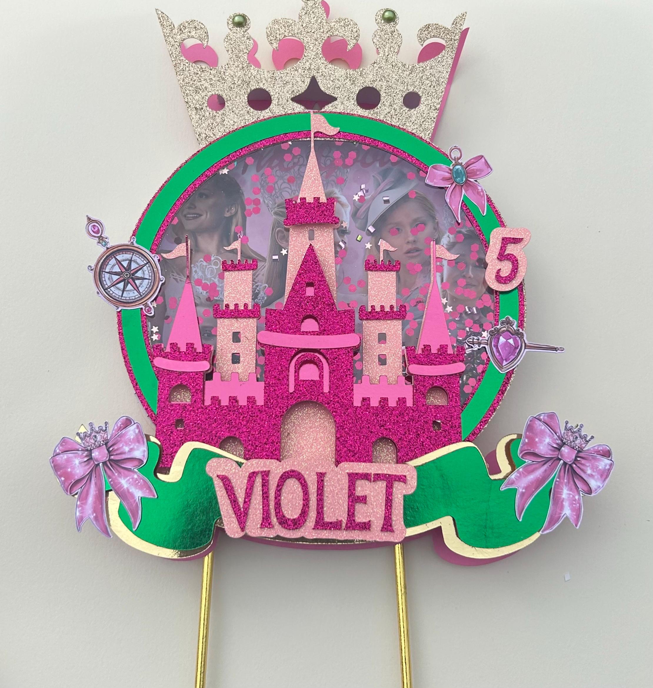 Customized Birthday Cake Topper for a Musical Movie Theme - Birthday Party Decoration Inspired by The Good Witch and Wicked - Thumbnail 2