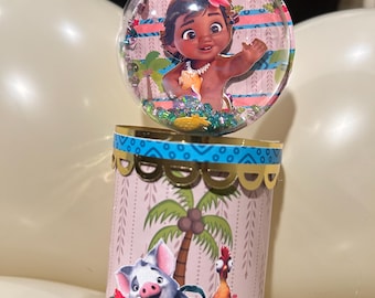 Ocean Girl Theme Birthday Pringles Shaker Party Favor