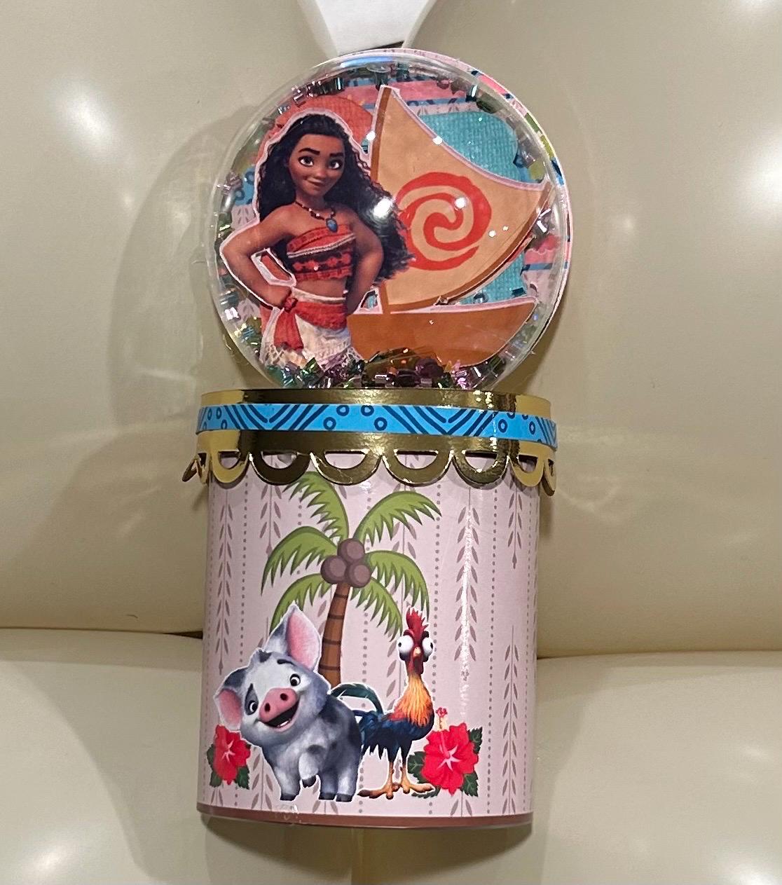Ocean Girl Theme Birthday Pringles Shaker Party Favor - Thumbnail 3
