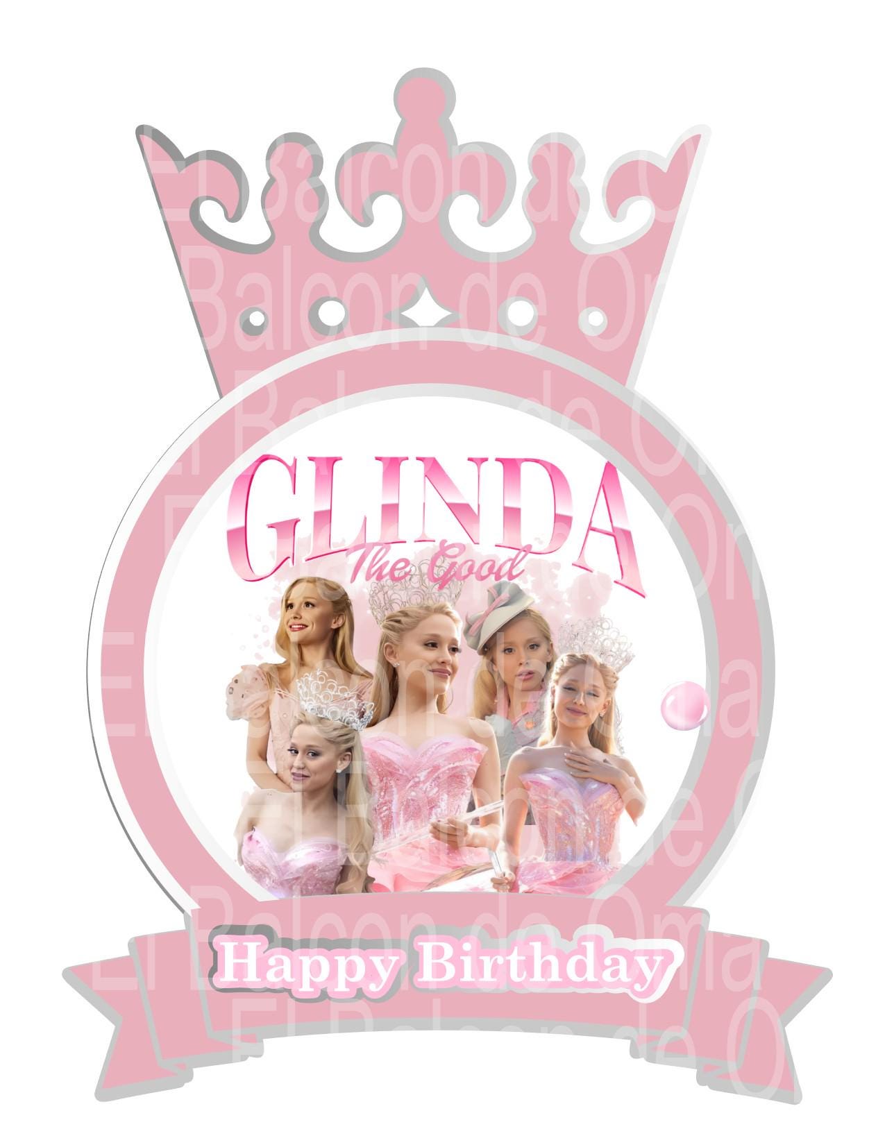 The Good One Printable Happy Birthday Cake Topper Witch - Thumbnail 3