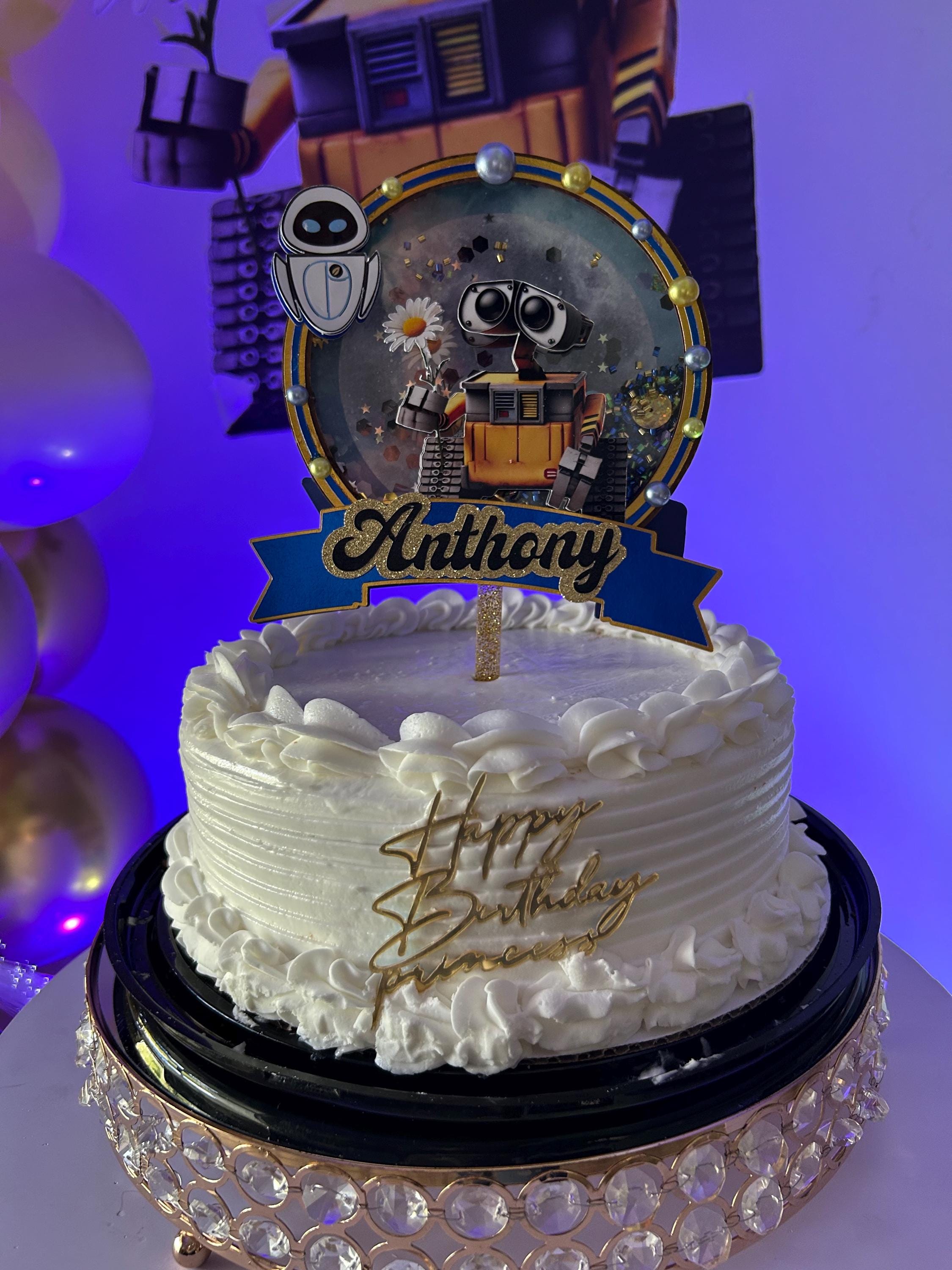 Wall-E Robot Cake Topper – Custom Birthday Decor - Thumbnail 5