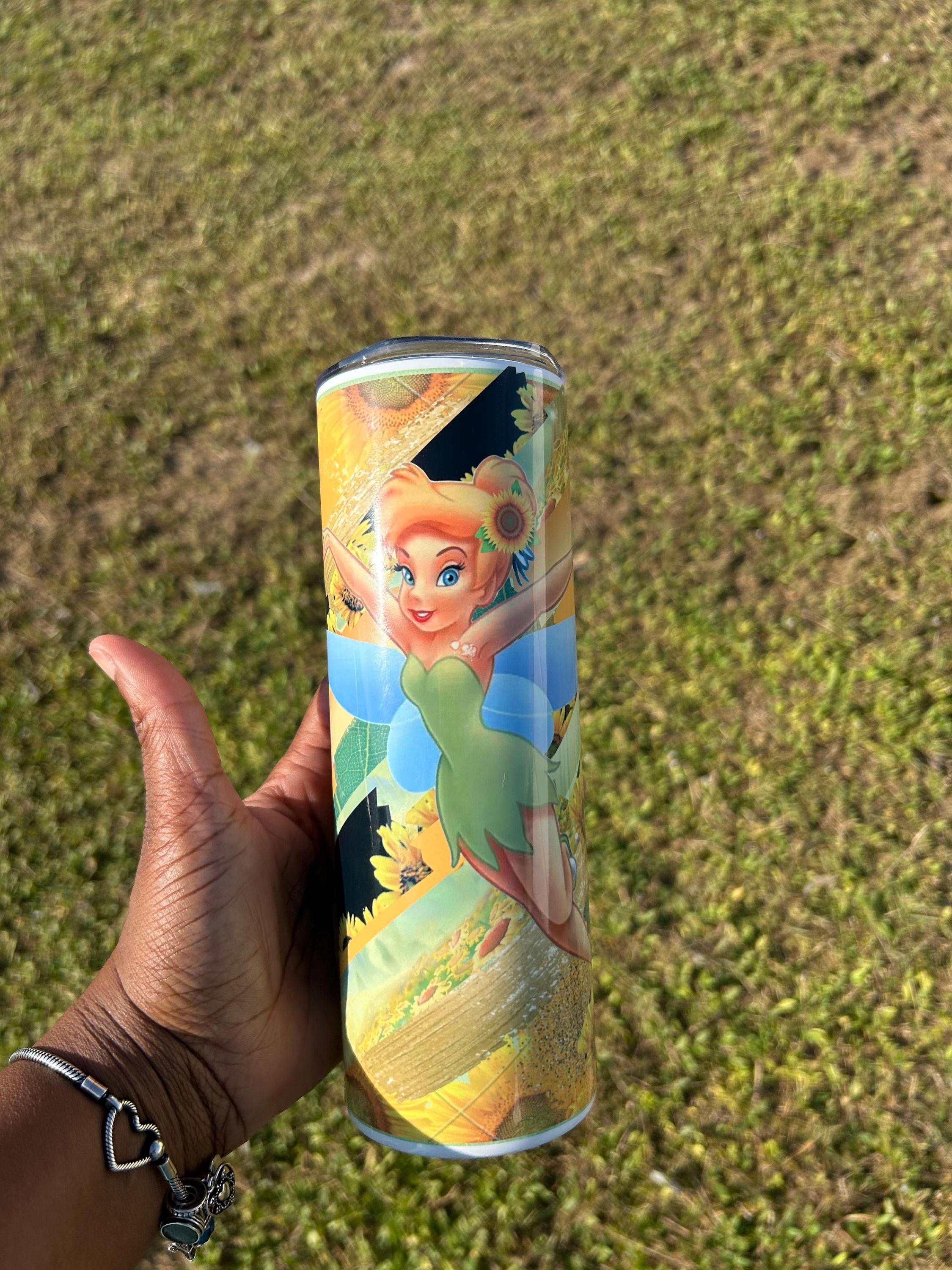 Blond Fairy Personalized Tumbler Cup - Thumbnail 2