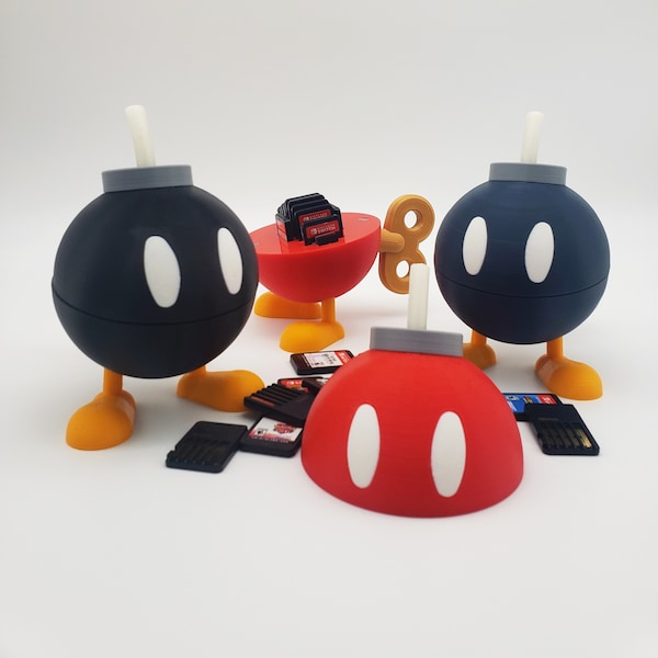 Bomb Storage for Nintendo Switch Games