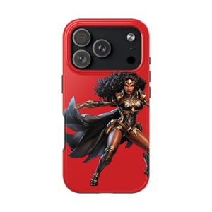 Wonder Woman Themed Phone Case - Red and Yellow Wonder Woman iPhone Cases & Covers | Zazzle main image 4
