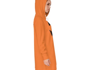 Felpa Con Cappuccio Halloween Donna – Stampa Scheletro Di Zucca, Comoda E Casual