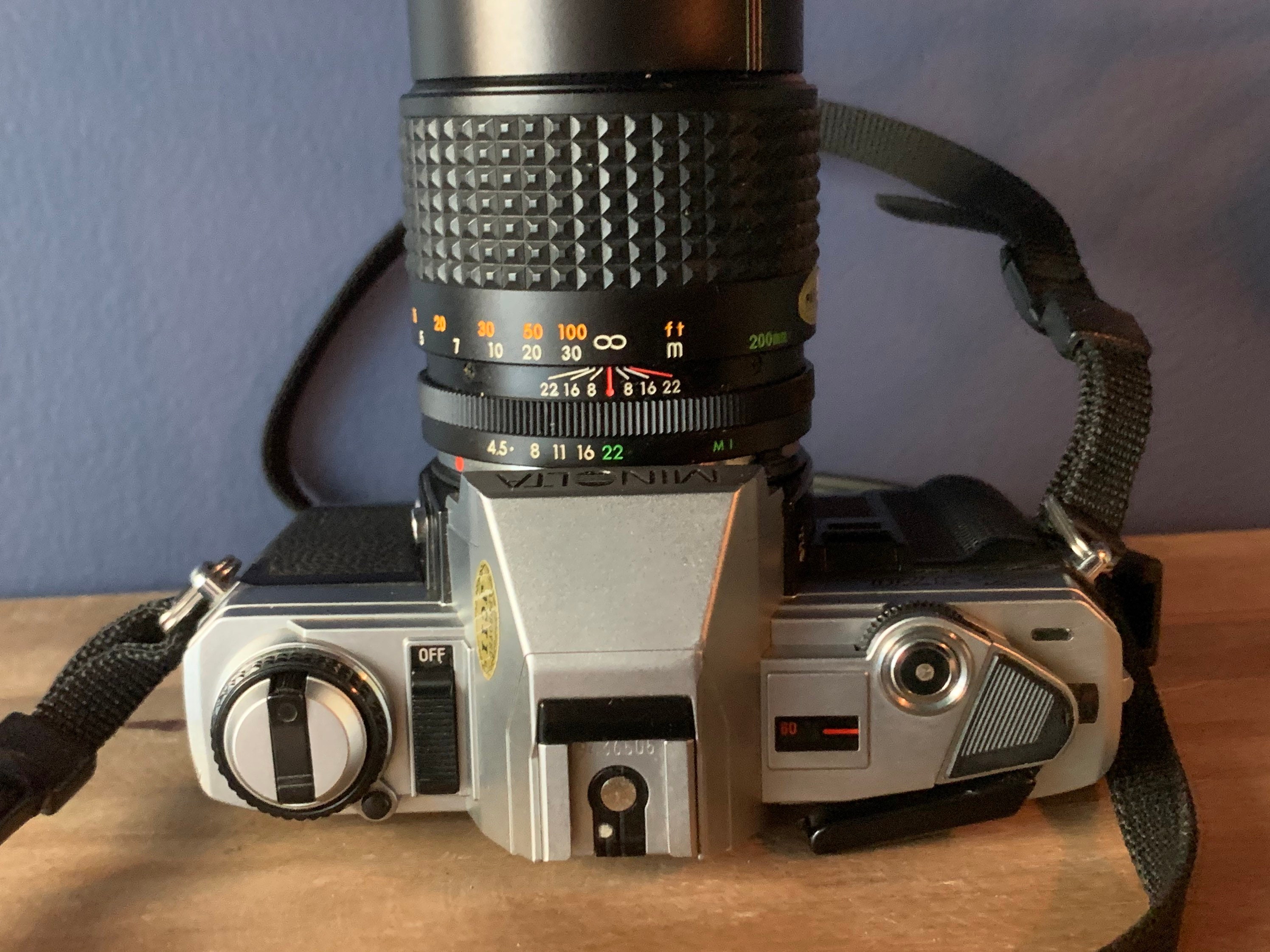 Minolta X370 SLR 35mm Film Camera CLAd w/ 200mm Lens Etsy