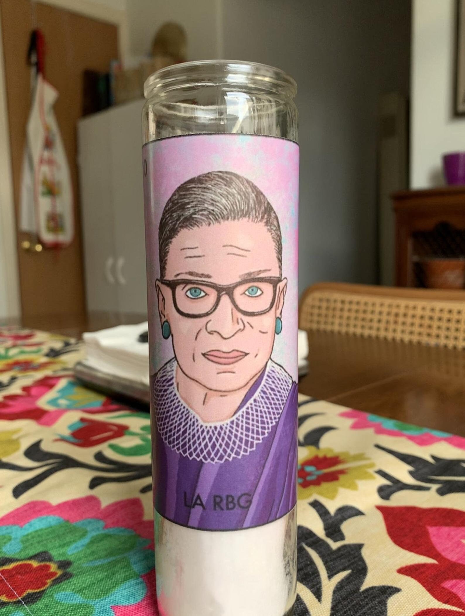 Notorious RBG Prayer Candle Etsy