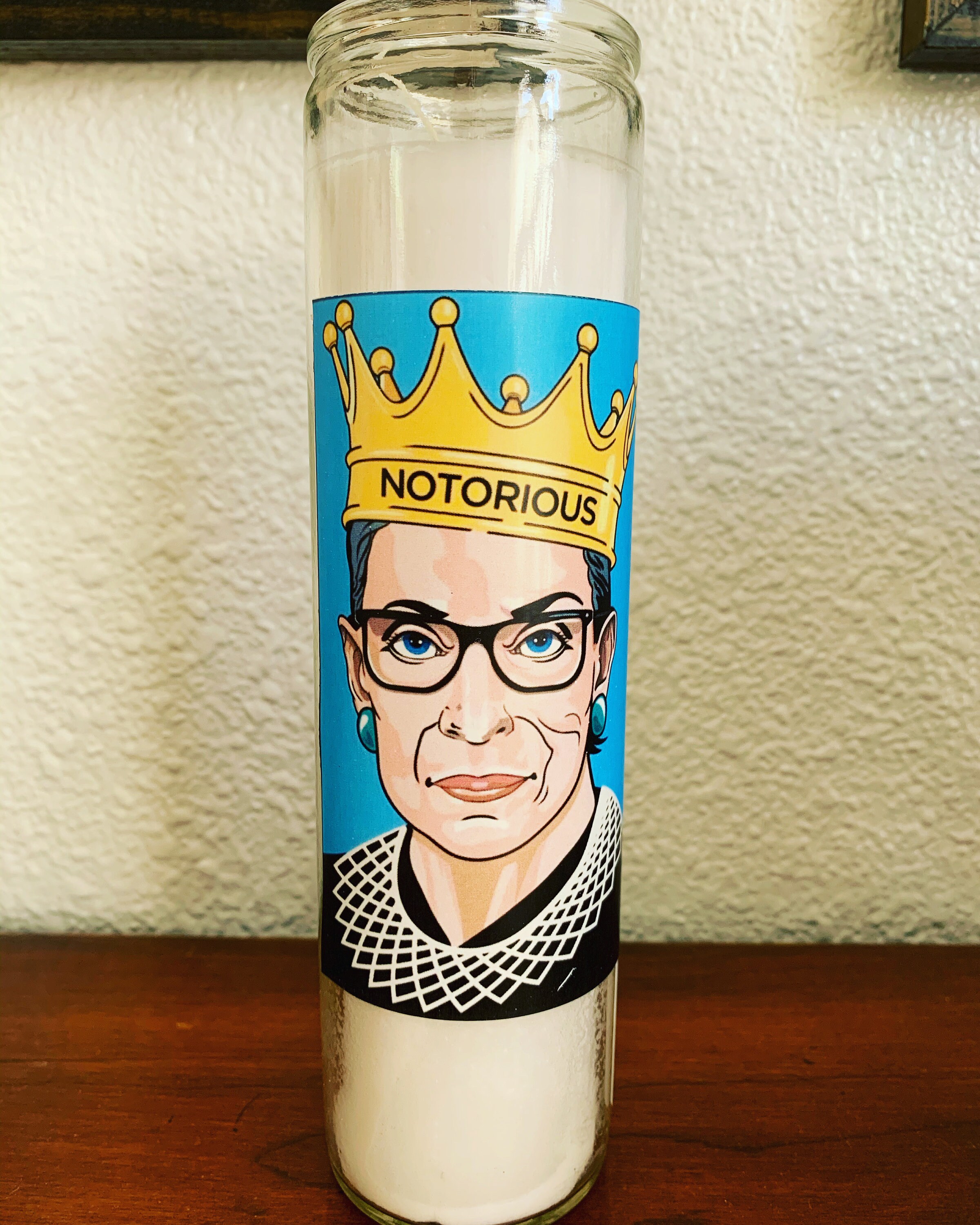 Notorious RBG Prayer Candle Etsy