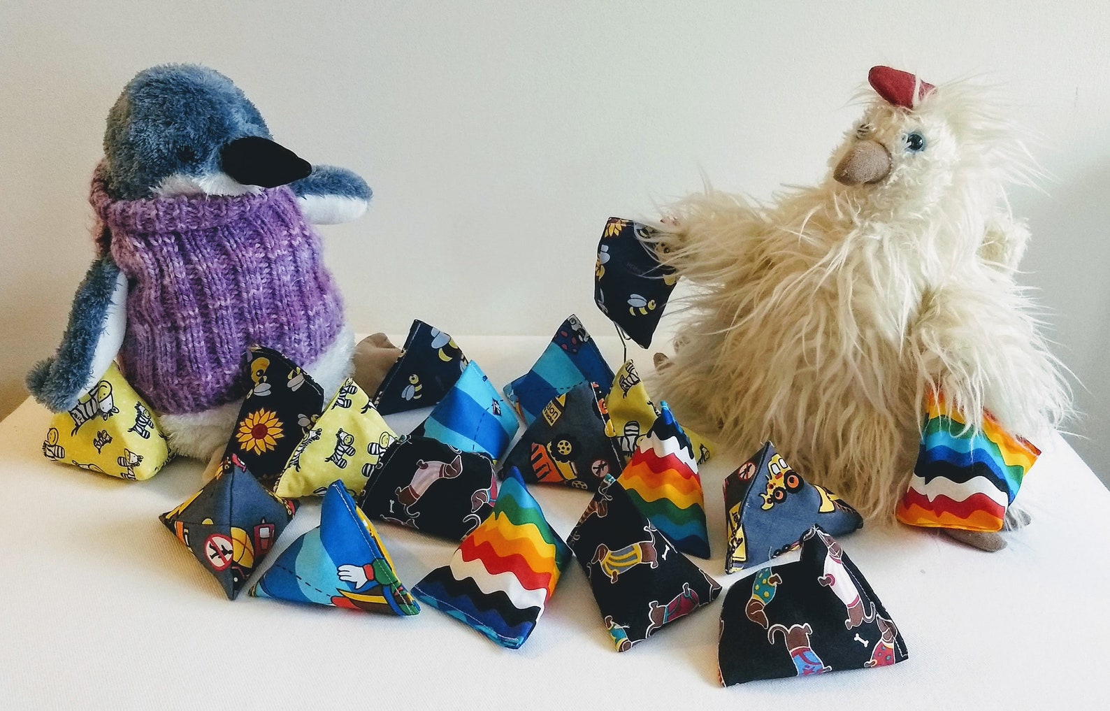 Set of 3 Mini Juggling Bean Bags Hacky Sacks for Throwing and Etsy