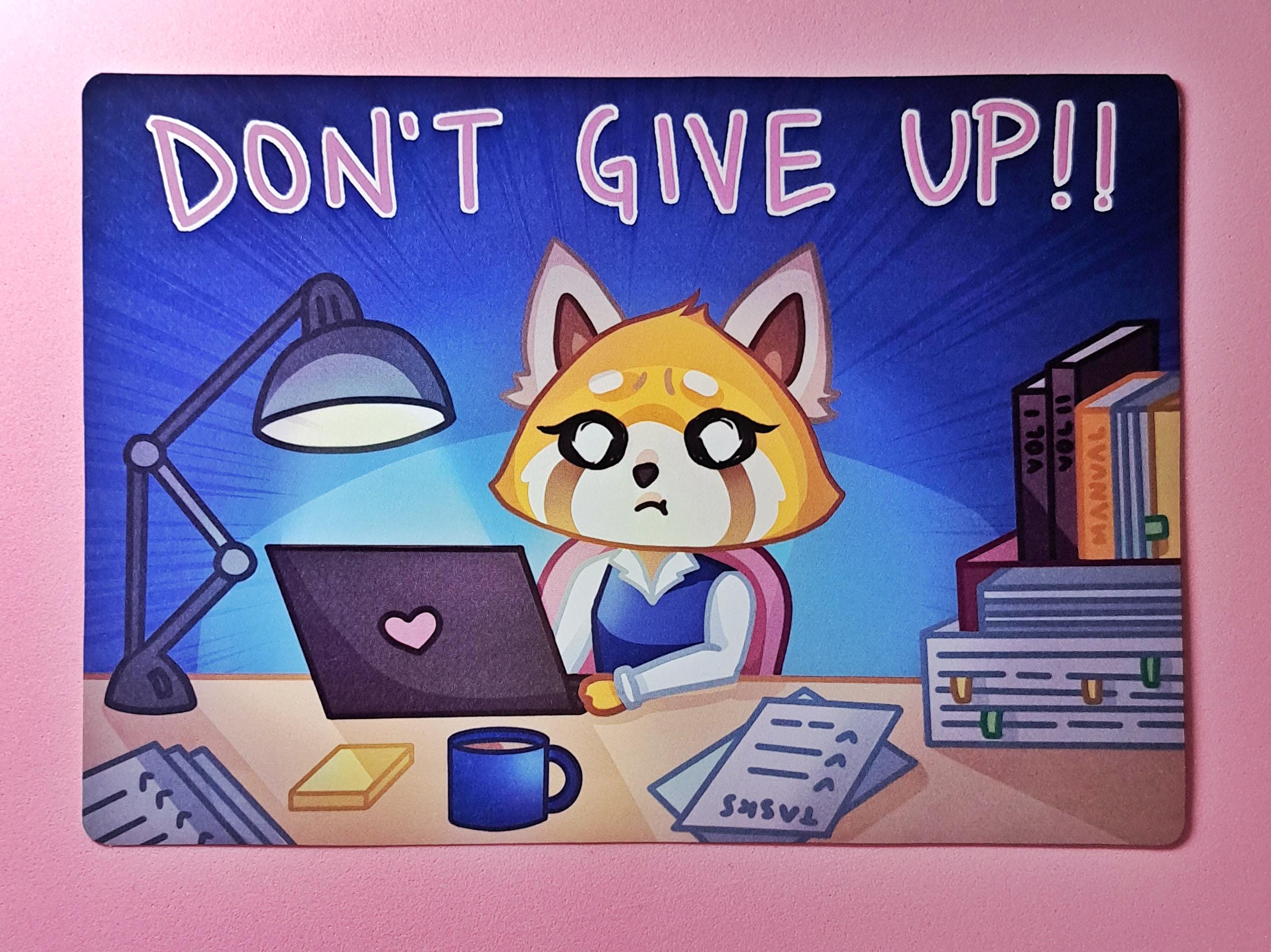 AGGRETSUKO Illustration, RETSUKO Print, Agretsuko-inspired Drawing ...