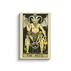 The Devil, baphomet, lucifer, satan, luciferian, satanism, satanic, witchcraft, witchy, witch kit, witchcraft supply, asmodeus, occult art