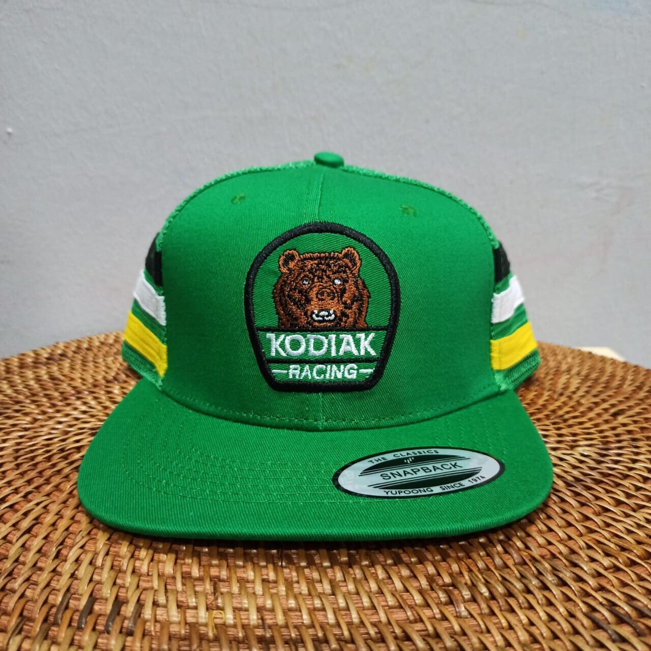 Vintage Kodiak Racing Logo Embroidered 