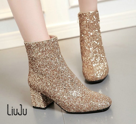 Glitter de Botines para Mujer | FASHIOLA.es
