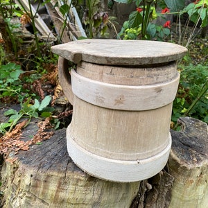 Antique wooden goblet - Wooden drinking cup - Farmhouse - Home decor - Rustic Decor #13
