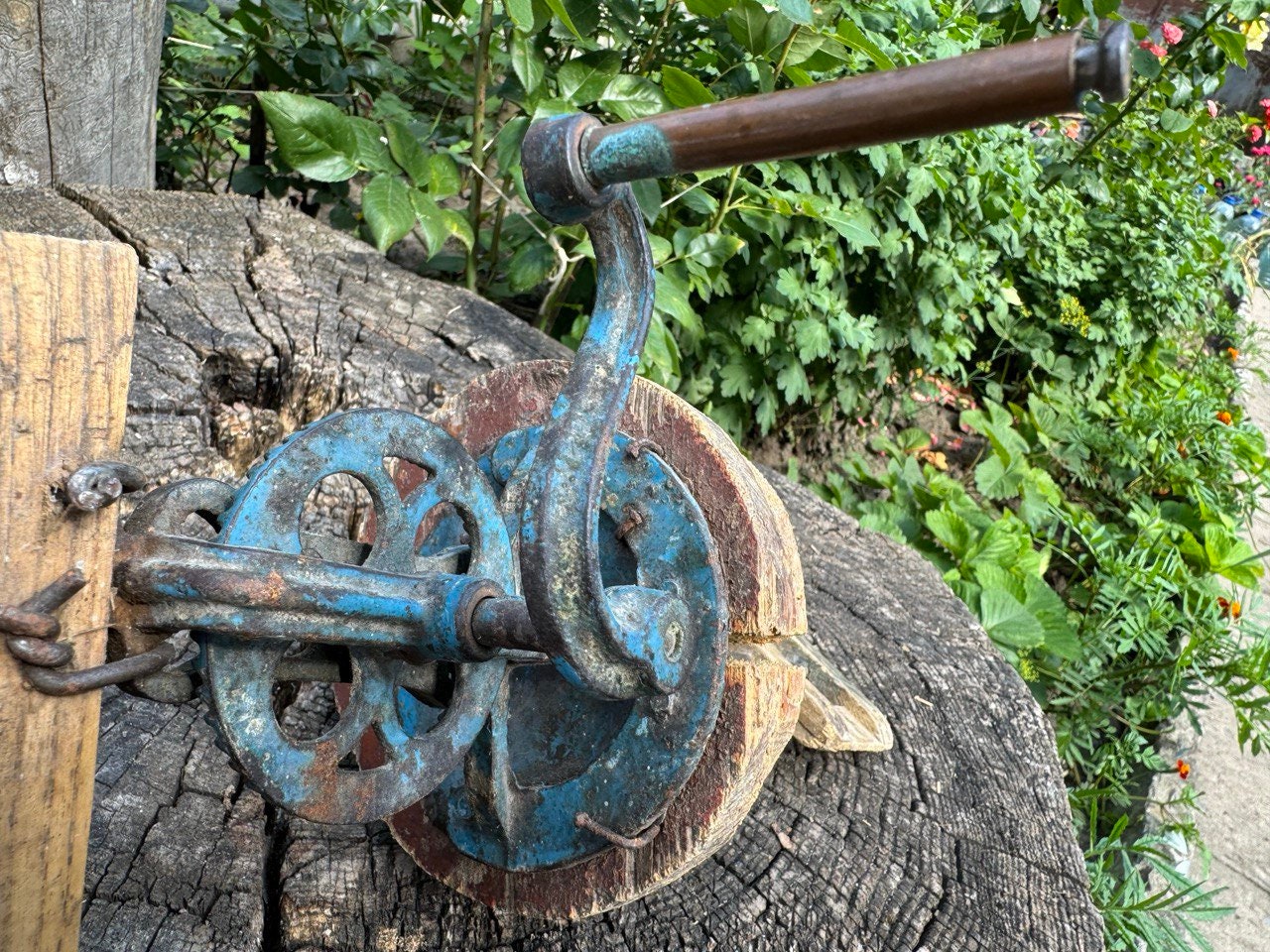 Antique Mixer - Old Primitive Kitchen Gadget - Farmhouse - Home Decor ...