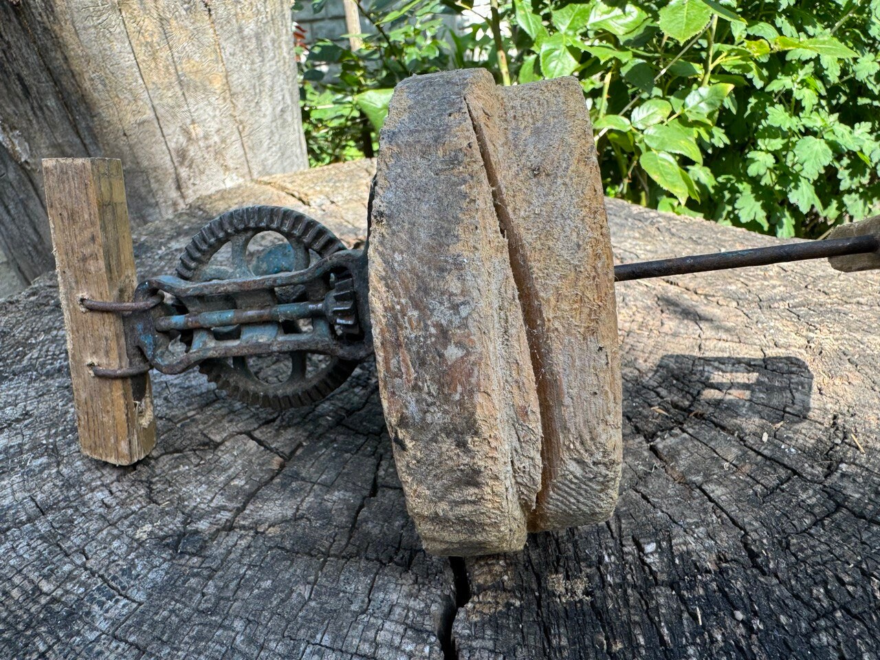 Antique Mixer - Old Primitive Kitchen Gadget - Farmhouse - Home Decor ...