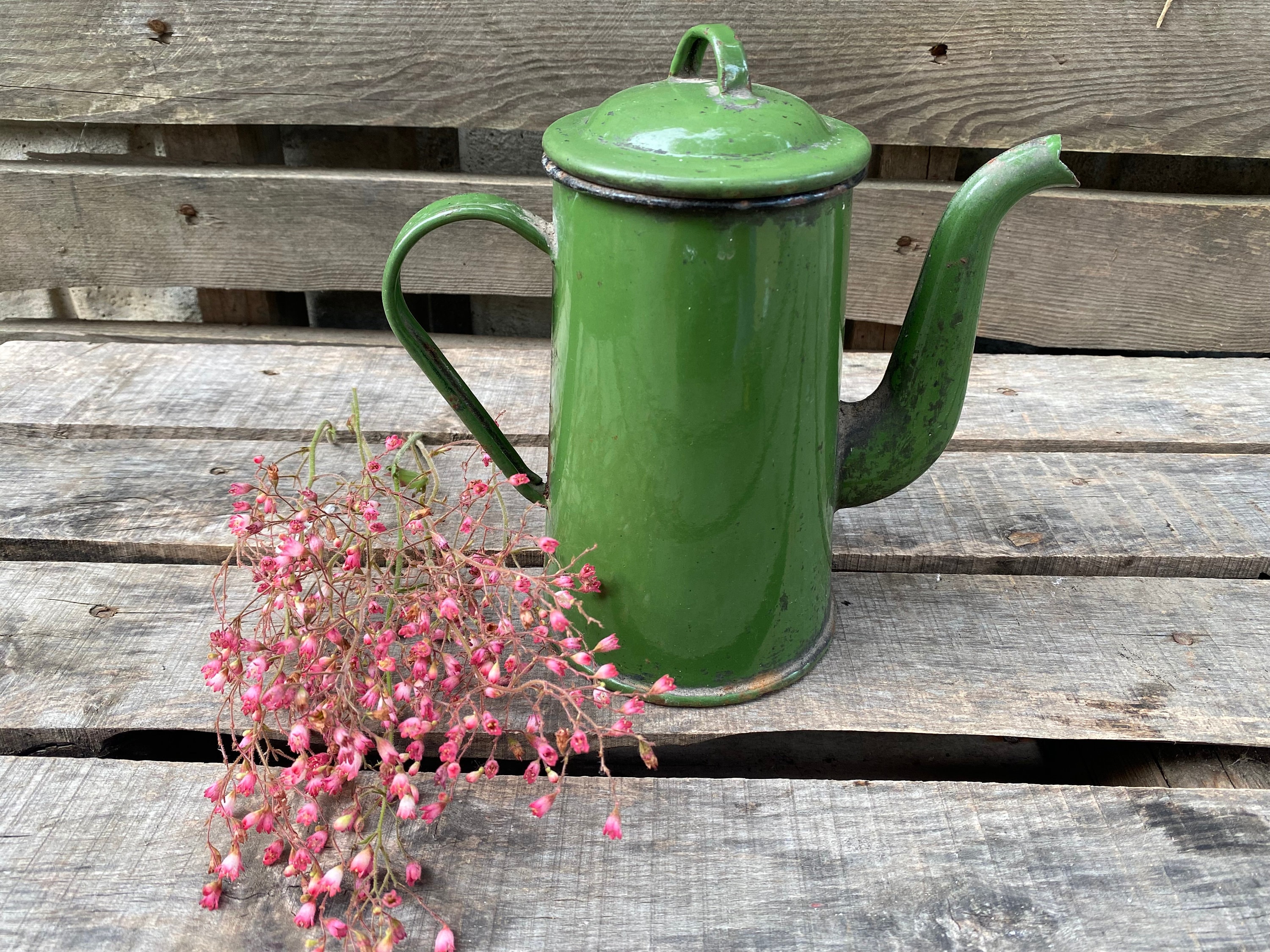 Vintage Electric Tea Kettle, USSR Tea Pot, Electric Teapot, Soviet Pitcher,  Rustic Kitchen, Water Kettle, 1977 Tea Kettle, Country Decor 