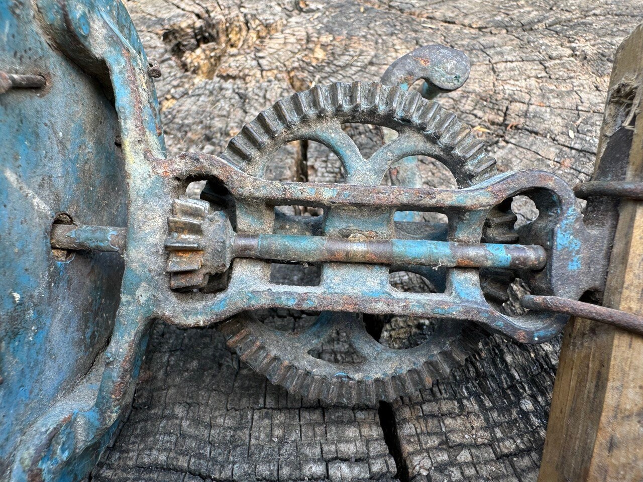 Antique Mixer - Old Primitive Kitchen Gadget - Farmhouse - Home Decor ...